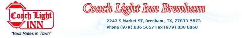 Coach Light Inn Brenham Logo gambar